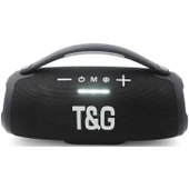 Usb Sd Kart Girişli Fm Radyolu Bluetoothlu Ledli Müzik kutusu Hoparlör TG418 - 1