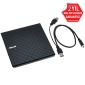 ASUS DVD SDRW-08D2S-U LITE SLIM USB 2.0 SİYAH - 8