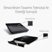 ASUS DVD SDRW-08D2S-U LITE SLIM USB 2.0 SİYAH - 3