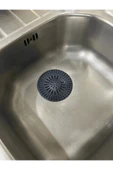 Yuvarlak  Süzgeçli Silikon Mutfak  Lavabo Ve Küvet Süzgeci Gider Süzgeci - 2
