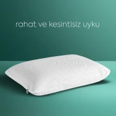 Visco Dream Ekstra Yüksek Ortopedik Yastık Beyaz 59x39 - 4