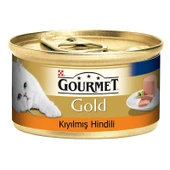 Gourmet Gold Kıyılmış Hindili Kedi Konservesi 85gr - 1