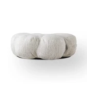 Papatya Bloom Dekoratif Buklet Kırlent  Hardal 40x40 - 5