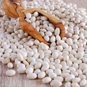 Geleneksel Yemeklik Piyazlık Erzincan Şeker Fasulyesi Tohumu (20 tohum) thumbnail 1