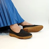 Pierre Cardin 54562 Siyah Hakiki Deri Kaymaz Rahat Bayan Ayakkabı - 14