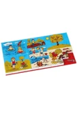 Güçlü Toys Lego Tipi Resimli Puzzle 67 Parça Yaz - 1