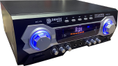 Denox Logic 802 Çift Telsiz Mikrofonlu 120Watt Stereo Amfi Mixer - 1