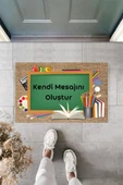 P Parla Dijital Baskı Kişiye Özel İç Kapı Dekorasyon Paspas  PS11240 - 3
