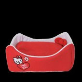 HELLO KITTY PET YATAĞI & MİNDERİ  KIRMIZI thumbnail 3