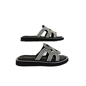 Pierre Cardin 7505 Siyah Renk Taşlı Bayan Terlik - 6