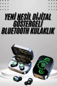 2025 Model Bluetooth Kulaklık Telefon Şarj Edebilen Çağrı Cevaplama Dijital Göstergeli - 1