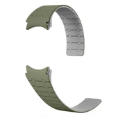 Samsung Watch 6 44mm Uyumlu -111 20mm Çizgili Desenli Silikon Kordon thumbnail 5