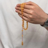 Sıkma Kehribar Tesbih - 6