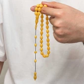 Sıkma Kehribar Tesbih - 8