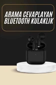 En Çok Tercih Edilen Bluetooth Kulaklık Mikrofonlu Silikonsuz Dokunmatik Kontrol - 1