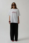 Ön Baskılı Oversize T-Shirt - 2