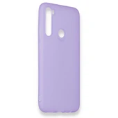 XIAOMI REDMI NOTE 8 SİLİKON ORİJİNAL KILIF MOR - 1