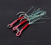 S.F. Jig Assist İğnesi - 3 Adet - Jig Yardımcı Kanca - ( 170 - 200 gr Arası Jigler İçin ) - 2