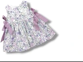 Çiçek Desenli Kız Bebek Elbise CK50517 - 1