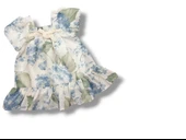 Desenli Kız Bebek Elbise CK50520 - 1