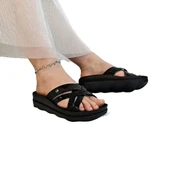 Pierre Cardin 7485 Siyah Rugan Bayan Terlik - 4