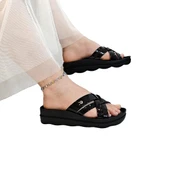 Pierre Cardin 7485 Siyah Rugan Bayan Terlik - 12