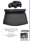 Sahler C5 Aircross 2019+ Uyumlu 4.5D Premium Havuzlu Oto Paspas Ve Liner Marka 3D ÜST Bagaj Havuzu thumbnail 2