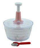 Manuel Üstten Basmalı Sebze Salata Kurutucu 5 Lt. ve Hamur Kesme Ruleti (7x16,5cm) - 1