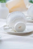 Acar Angela Silver 6 Kişilik Çay-Nescafe Fincanı Takımı SYT-06062 - 2