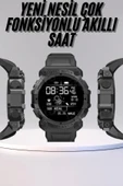 Yeni Nesil Çok Fonksiyonlu Uyku ve Sağlık Takibi Yapabilen Siyah thumbnail 1