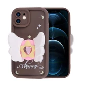 iPhone 12 Kılıf Kamera Korumalı Figür Tasarımlı Kapya Kapak thumbnail 4