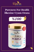 Kiperin %100 Saf ve Doğal Mor & Çoklu Kolajen Peptitleri içeren Lipozomal Teknoloji Diyet Takviyesi (576gr) thumbnail 4