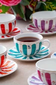 Acar Marlowe Karışık 6 Kişilik Çay-Nescafe Fincanı Takımı SYT-06069 - 1