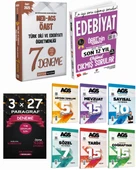 Pegem 2025 ÖABT Edebiyat 7 Deneme + Dizgi Çıkmış Soru + Marka AGS Tüm Dersler Deneme Seti - 2
