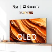 Next YE-65GFSG8-QLED 4K Ultra HD 65" 165 Ekran Uydu Alıcılı Google Smart QLED TV - 1