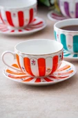 Acar Marlowe Karışık 6 Kişilik Çay-Nescafe Fincanı Takımı SYT-06069 - 5