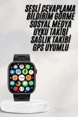 Akıllı Saat Android ve İOS Uyumlu Plastik Kordon Yeni Nesil thumbnail 2