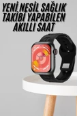Yeni Nesil Akıllı Saat Çağrı Cevaplama Müzik Dinleme Plastik Kordon Mesaj Bildirimleri thumbnail 1