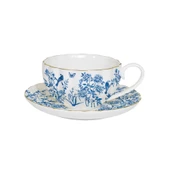 Easy Life Paradise Garden Porselen Çay Fincanı 200 ml & Tabağı - 1