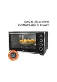 Usto 2115 Airfry Özellikli 50lt Multi Cooker Midi Fırın Siyah - 1
