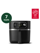 Philips Airfryer 7000 Serisi HD9880/90 Combi XXL Connected 8.3 lt Yağsız Fritöz - 1