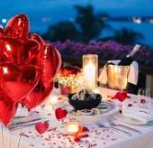 Brokoli Home 2 Adet Kalp Folyo Balon Kırmızı Uçan Balon 45 Cm 18 İnç - 5