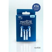 Direct Nexus Elektrikli Diş Fırçası Yedek Başlık 4'lü Soft - 1