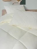 Cotton Box Softwash Çift Kişilik Yorgan Seti Ekru 180x200 Lastikli Çarşaf - 2