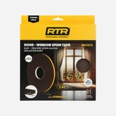 Rtrmax RNU1012 Kapı & Pencere Epdm İzalosyan Bandı RNU1012 5 mt Kahverengi-15 mm - 2