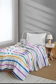 Upstyle Doğal Pike Baskılı Kids 140x230cm Funny Sarı-Lila - 1