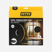 Rtrmax RNU1012 Kapı & Pencere Epdm İzalosyan Bandı RNU1012 5 mt Kahverengi-15 mm - 3