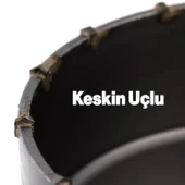 Adaptörlü Metal Sds Plus Elmas Panç Ø 120 mm Çap Delik Oyuk Açma Delme Buat Açma Testeresi 1 Adet - 4