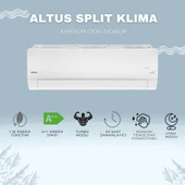 Altus ALK 1840 18000 BTU A++ Duvar Tipi Inverter Split Klima - 2