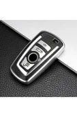 YıldızTuning Bmw 7 Serisi F01 Anahtar Kılıfı Lüx Gümüş Renk - 1